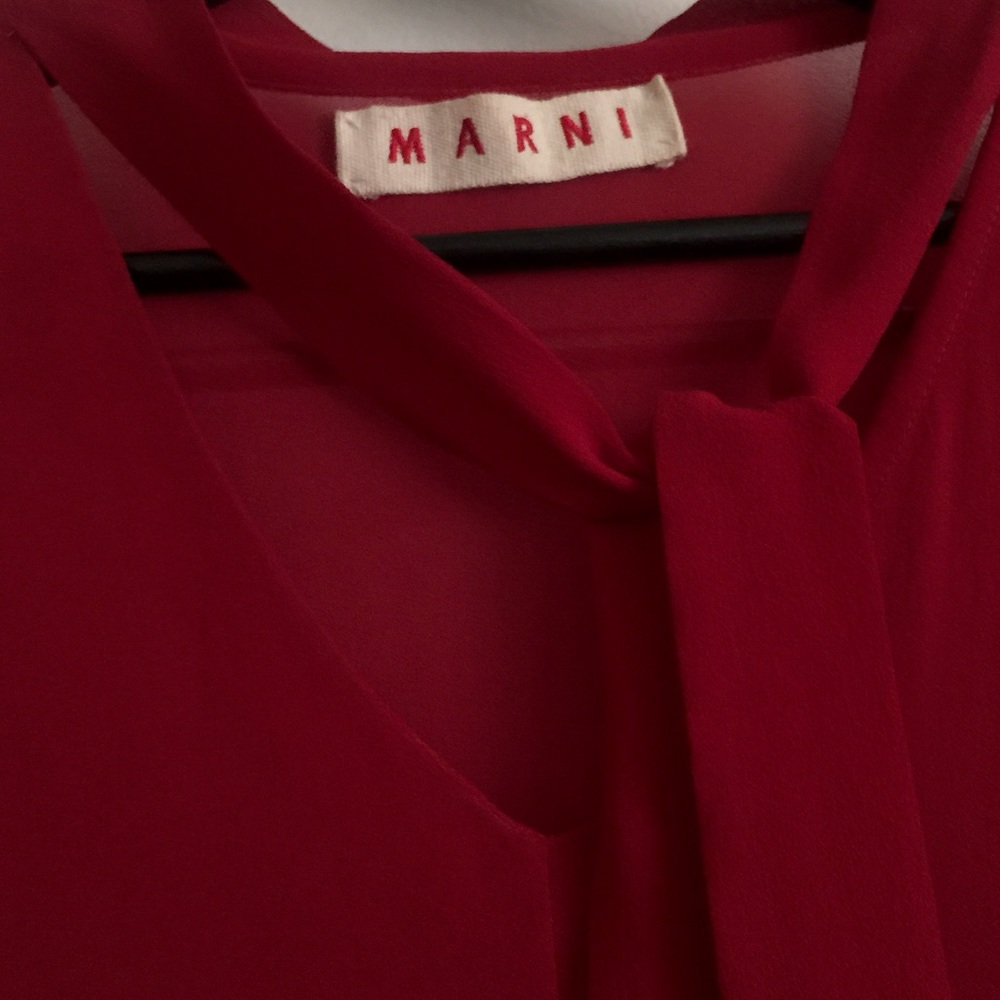 Marni ❤️ sheer silk blouse - Picture 4 of 5