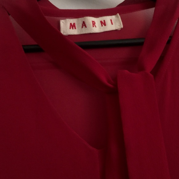 Marni ❤️ sheer silk blouse - Picture 4 of 5