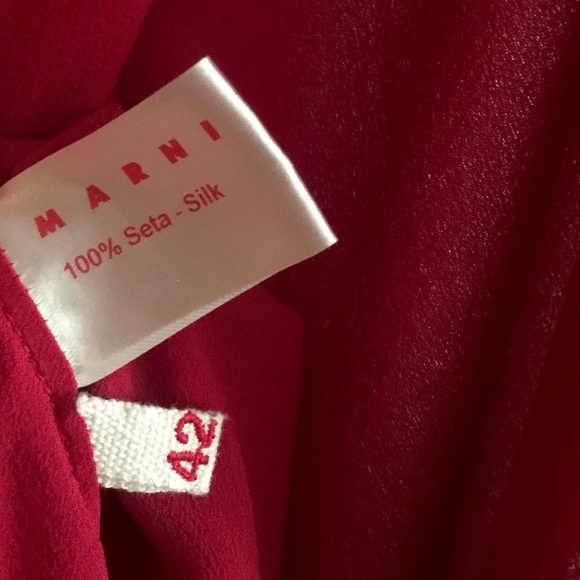 Marni ❤️ sheer silk blouse - Picture 5 of 5