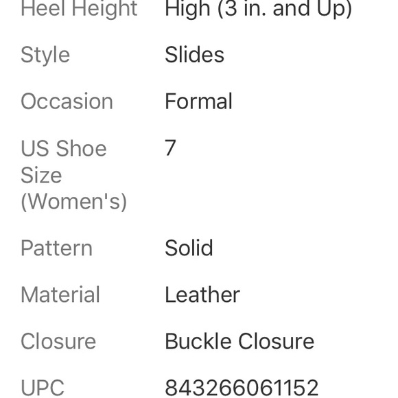 🎉 HP 🎉 ELLIE NIB LEATHER & RHINESTONES SZ 7 - Picture 6 of 7