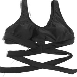 XL Black Bikini Top