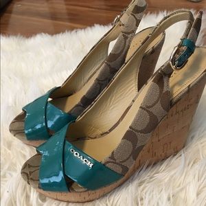 Coach wedges