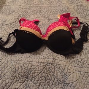 Calvin Klein push-up bra bundle