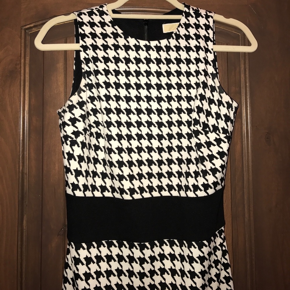 MICHAEL by Michael Kors Houndstooth Dress