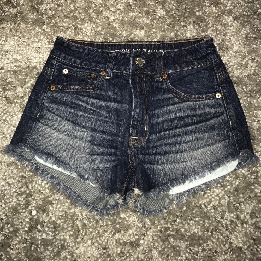 high waisted denim shorts 🔆