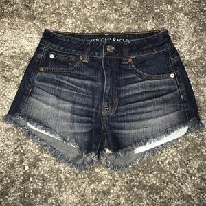 high waisted denim shorts 🔆