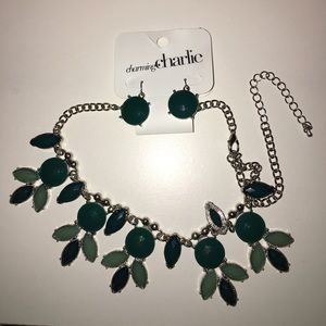 Charming Charlie necklace and earrings
