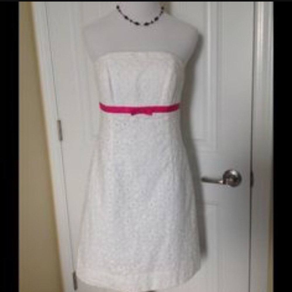 White Lilly Pulitzer dress