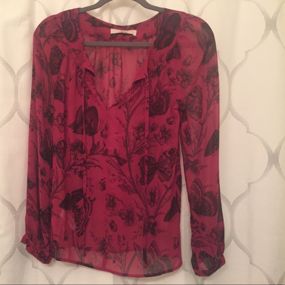 Long sleeve XS LOFT top