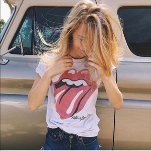 Brandy Melville Rolling Stones Tshirt