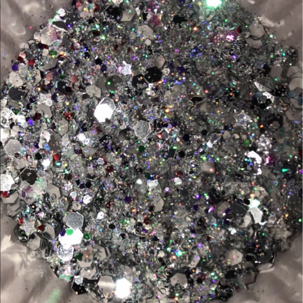 Holographic Silver Glitter