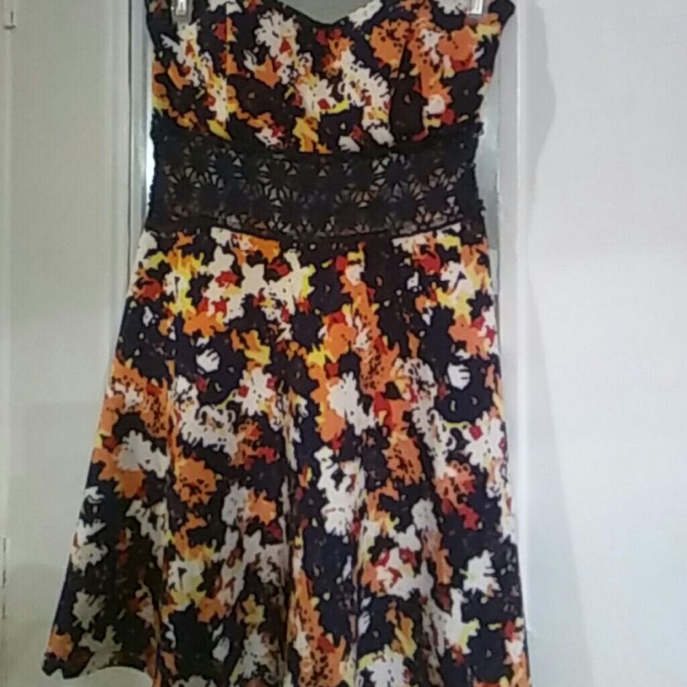 Multi COLOR mini dress