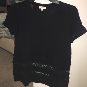 Aritzia Wilfred Black Top