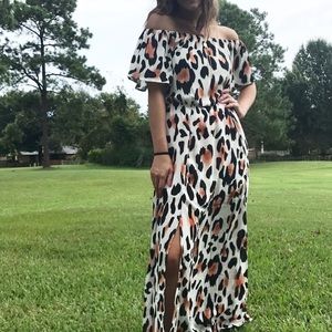 Leopard Maxi Dress