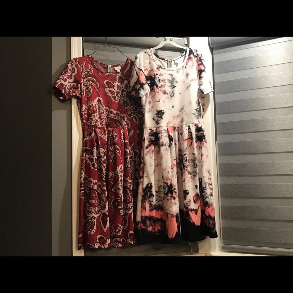 XL LuLaRoe tie dye Amelia