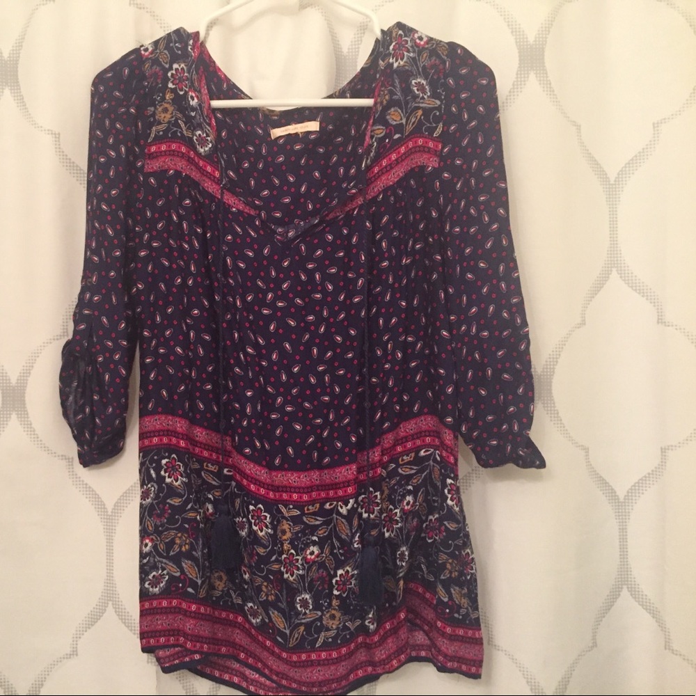 Skies are blue tunic