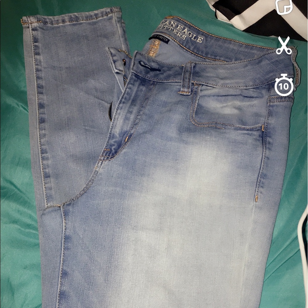 AE jeggings size 14