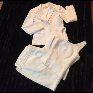 Stunning TAHARI 3 Pc Linen Summer Suit! 💃🏻😍