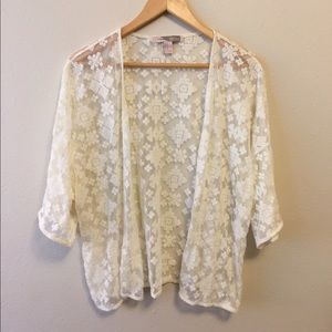 Lace cardigan