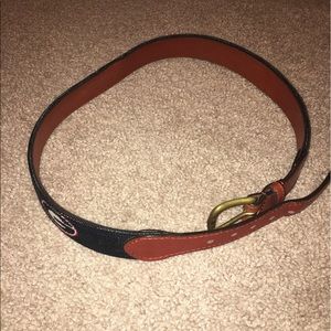 Georgia hand stitched belt
