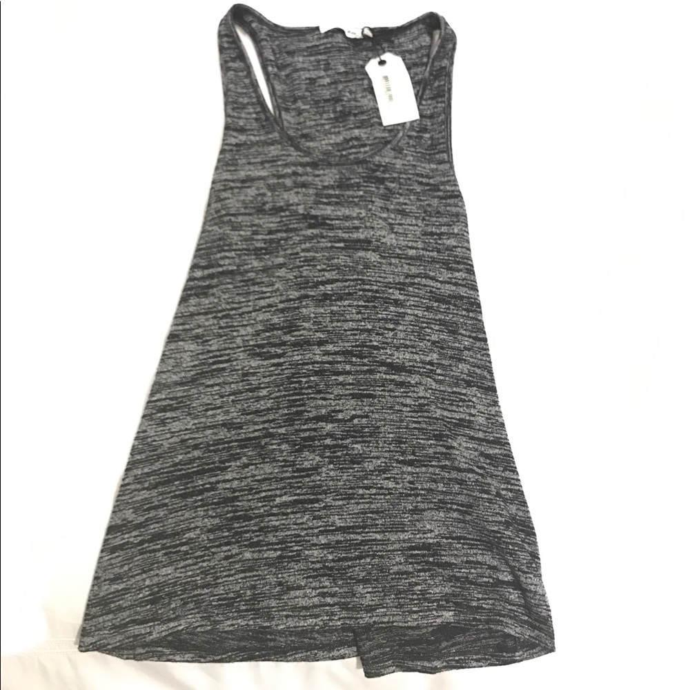 ๐ Rag and Bone heather gray twist back tank - Picture 5 of 8