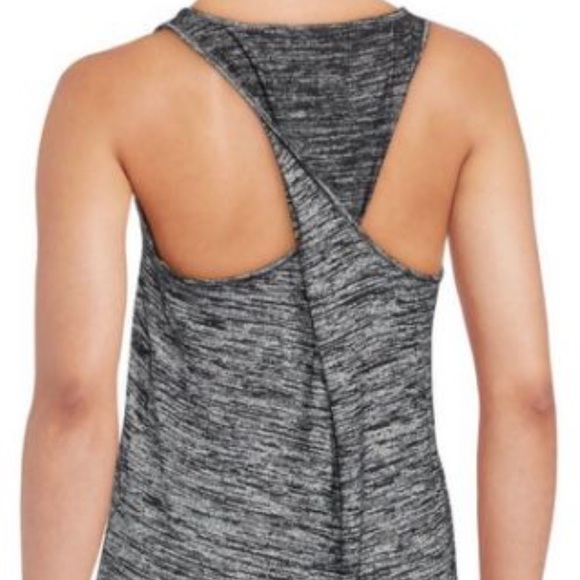 🐘 Rag and Bone heather gray twist back tank - Picture 2 of 8