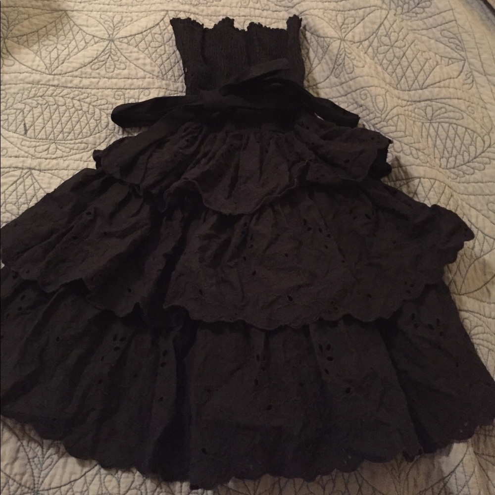 Hollister strapless dress