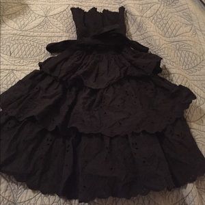 Hollister strapless dress