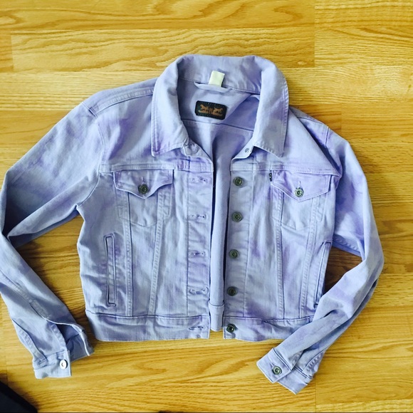 Levi's Jackets & Blazers - Levi's Lavender Denim JAcket