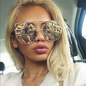 ✨Mirror Sunglasses Double Wite Oversized ✨