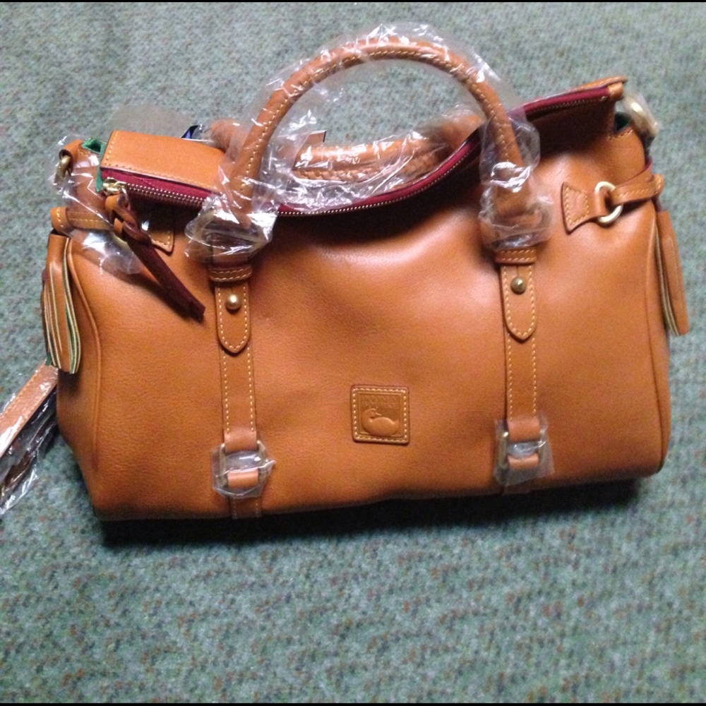 Dooney and Bourke desert medium florentine satchel