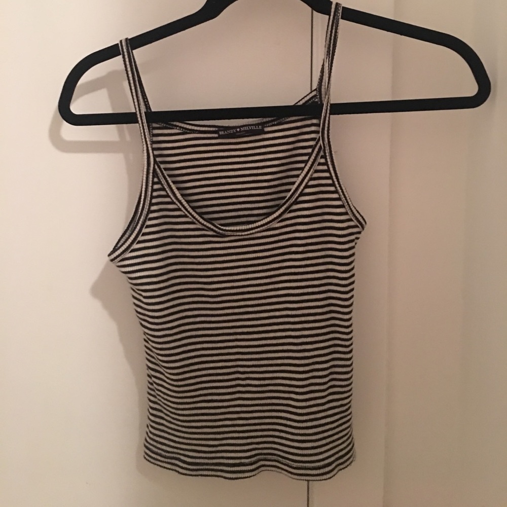 Brandy Melville Black &White tank