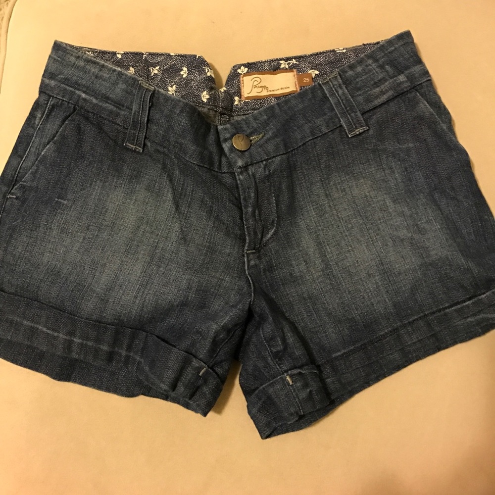 Paige denim shorts