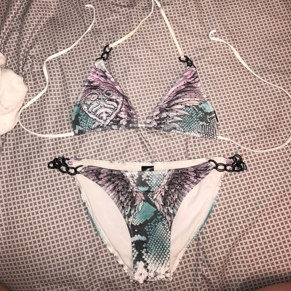 Sinful rhinestone bathing suit