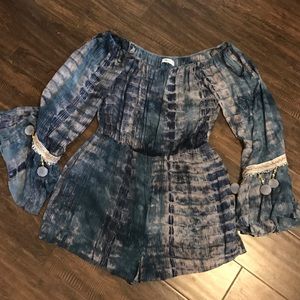 Tie dye romper Stella