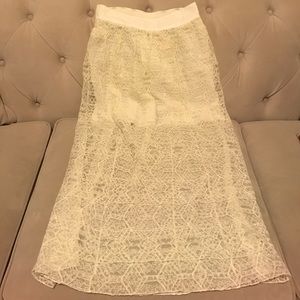 Aerie lace skirt