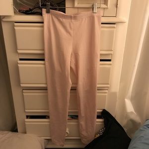NWOT American Apparel leggings in warehouse pink