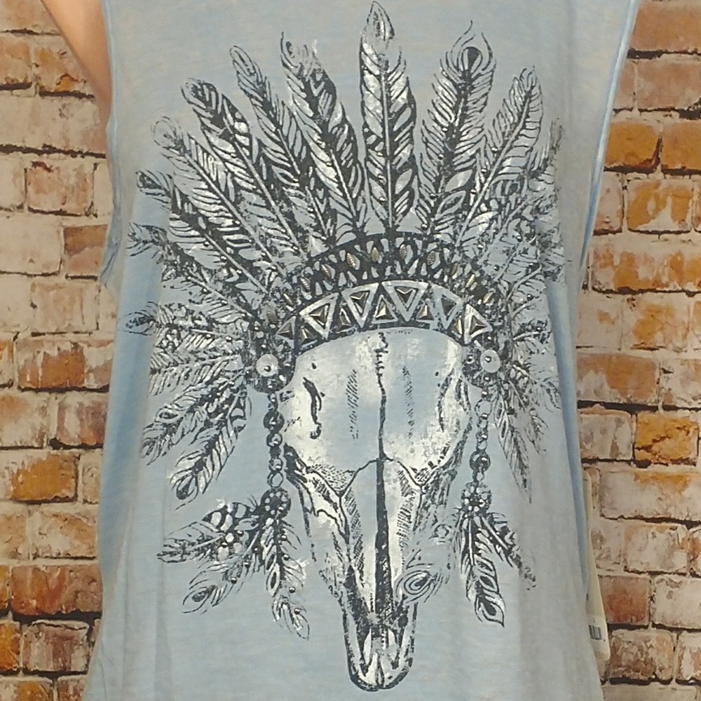 NWT Chief Skull Top XL Wrangler - Picture 4 of 4