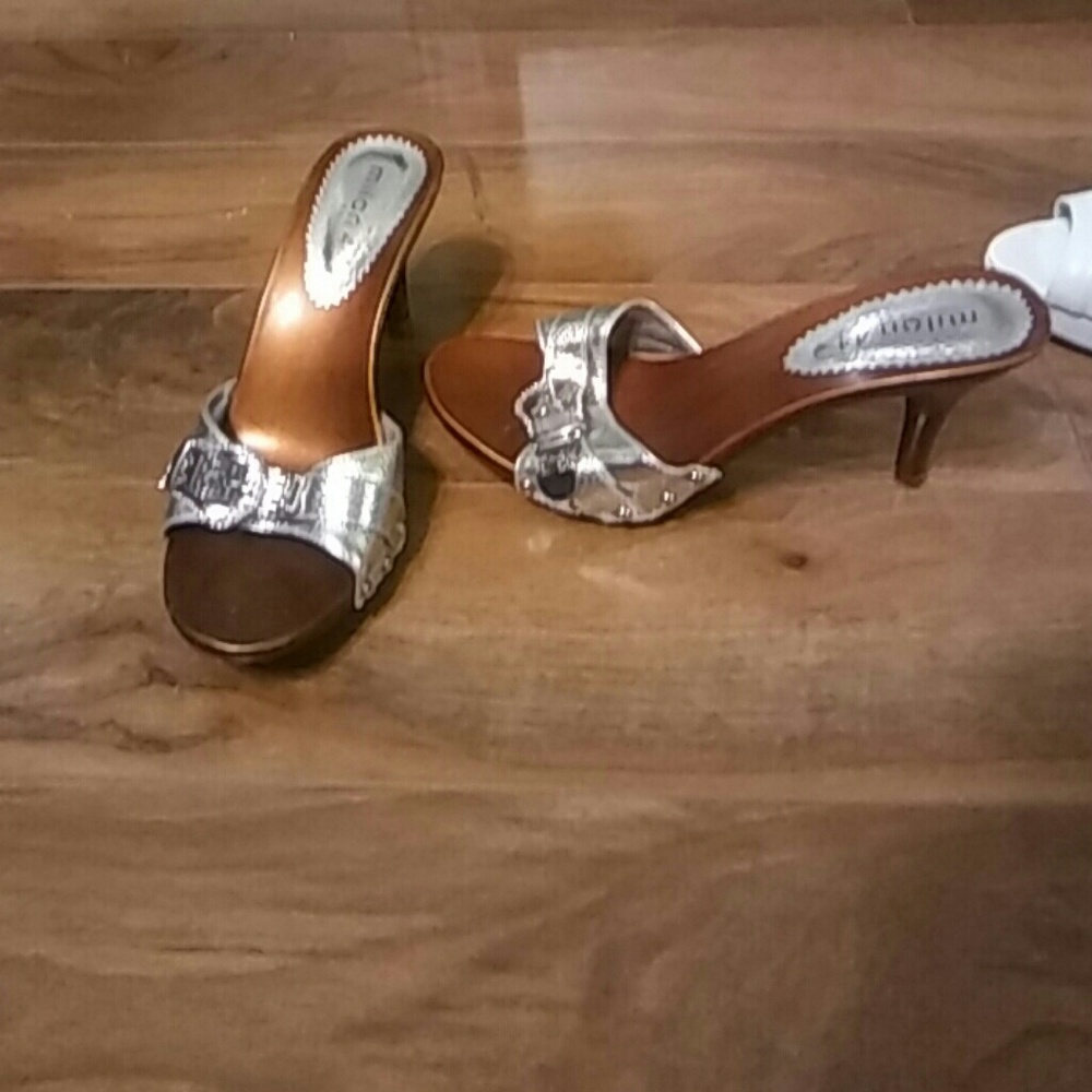 SILVER PLATFORM SZ 8