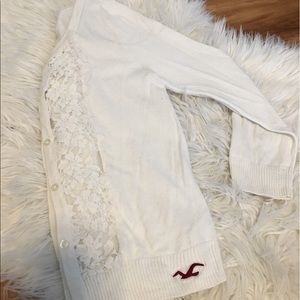 Hollister lace cardigan