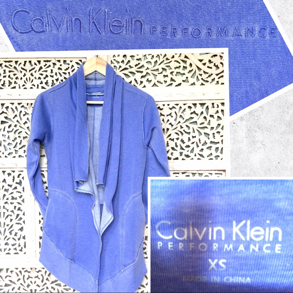 Levander athletic draped front cardigan CK