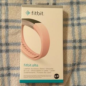 Fit bit band alta- pink size small