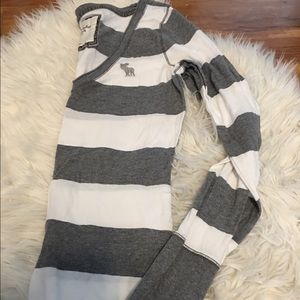 Abercrombie & Fitch long sleeve striped shirt