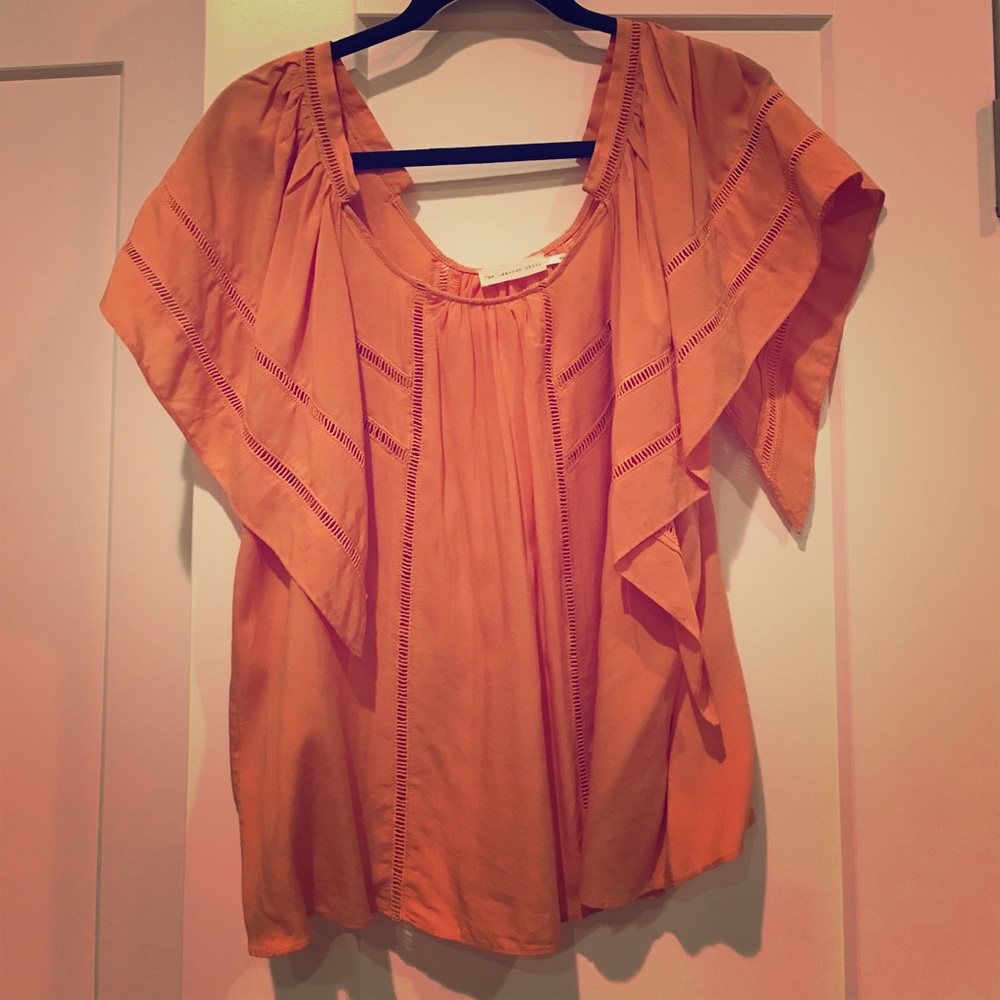 Anthropologie flutter top