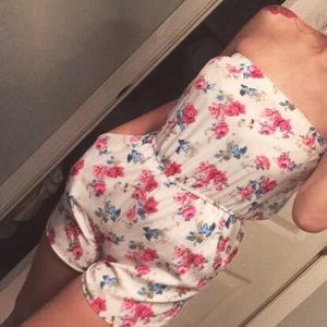 Flower romper medium
