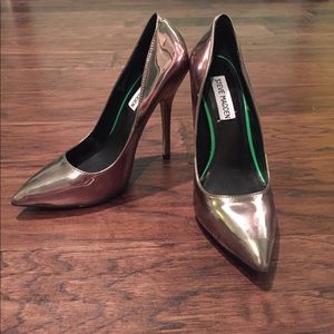 Steve Madden Metallic Heels