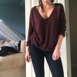 Aritzia TNA long sleeve top (super soft)