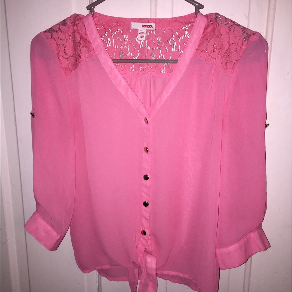 Pink top