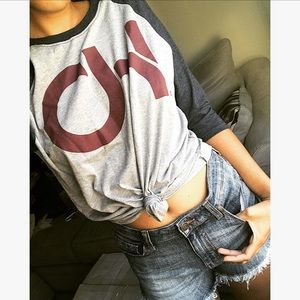 Corporate hippie jersey cut T-shirt ✌🏽