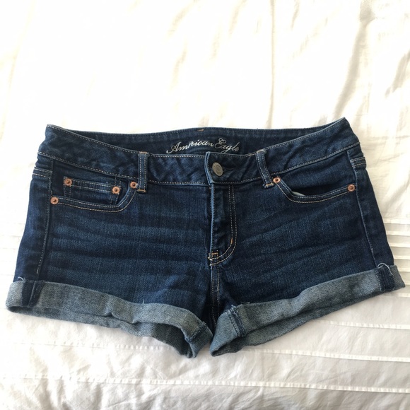 American Eagle Outfitters Pants - Dark Wash Denim Jean Shorts